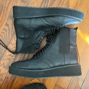 Shelly London lace up boots